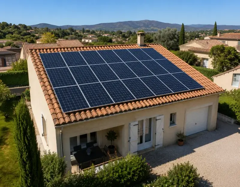 Prime à l'autoconsommation panneaux solaires Bussac — aide financière de l'État